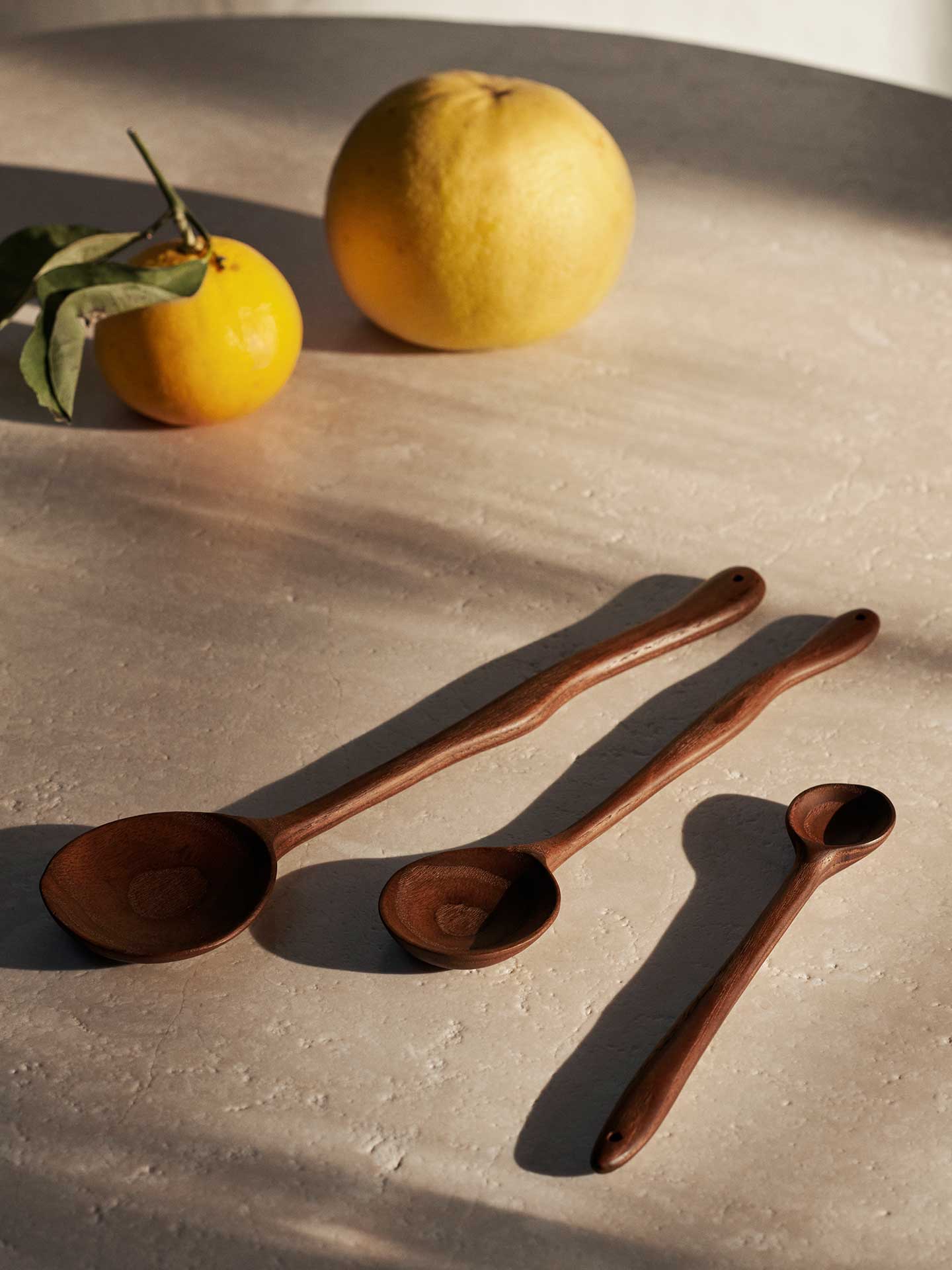 Meander Spoon, Dark Brown