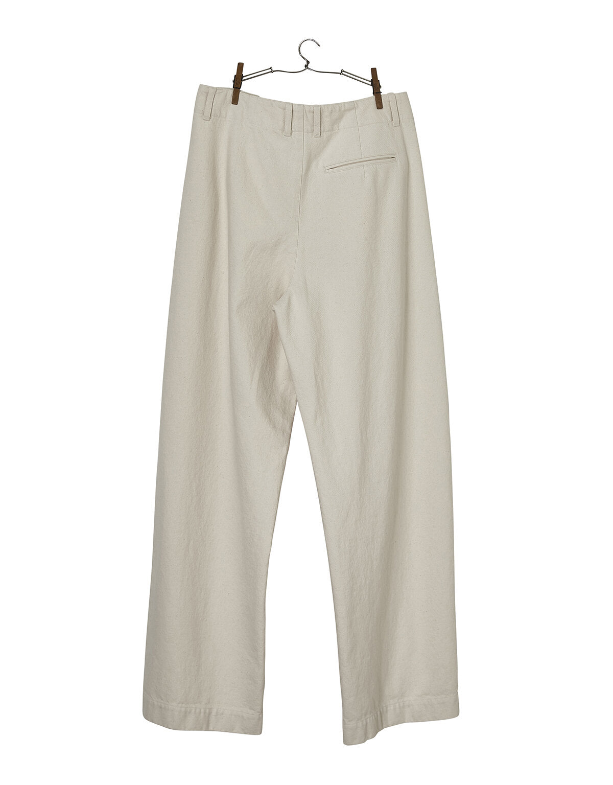 Wide Trousers, White ~ nygardsanna