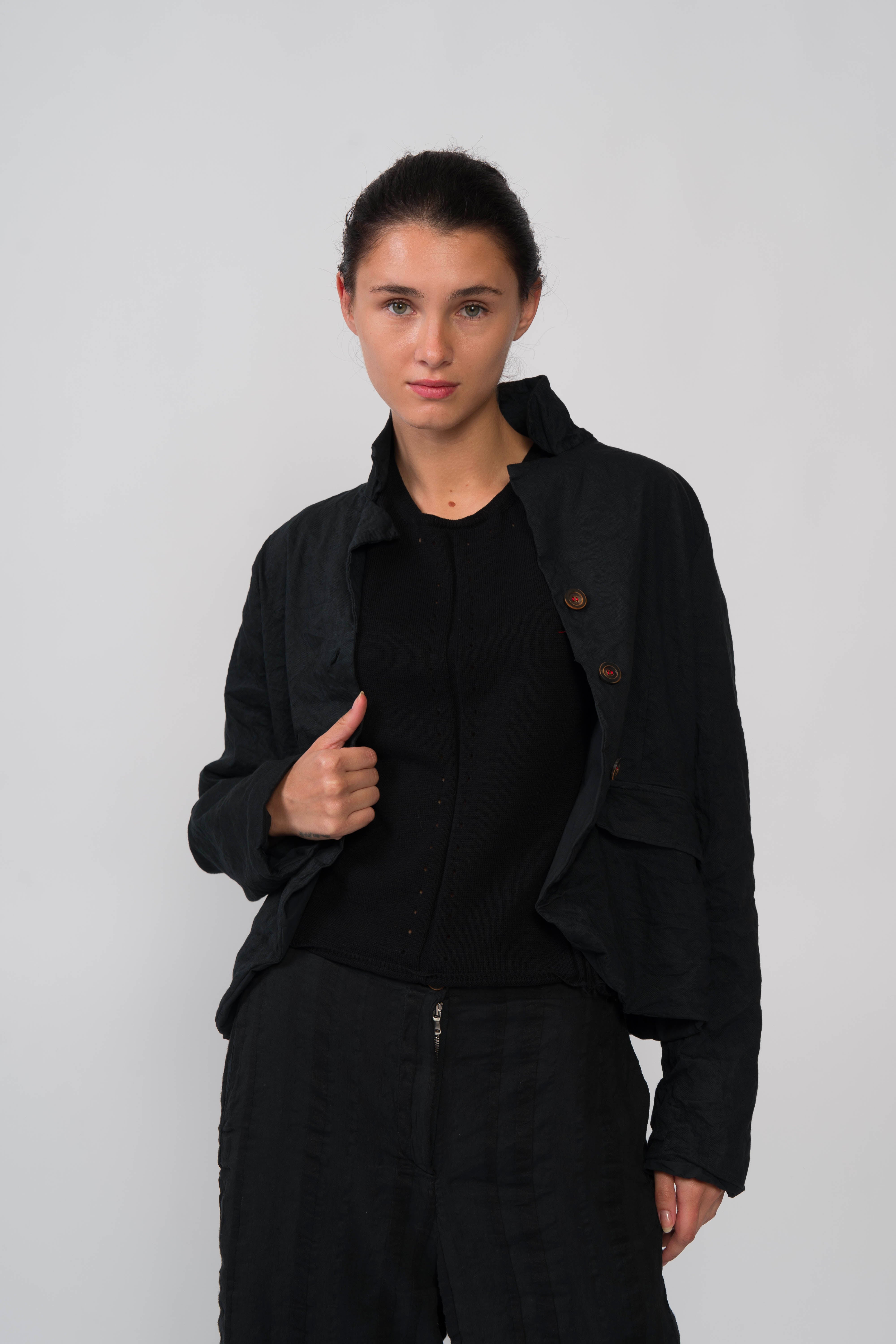 Jaqueline Jacket 101 - Blk ~ Hannoh+