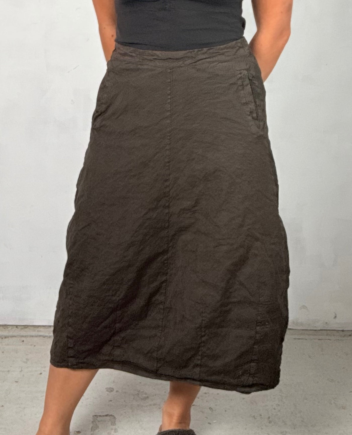 Hannoh Wessel - Skirt Juliette 333, Sepia