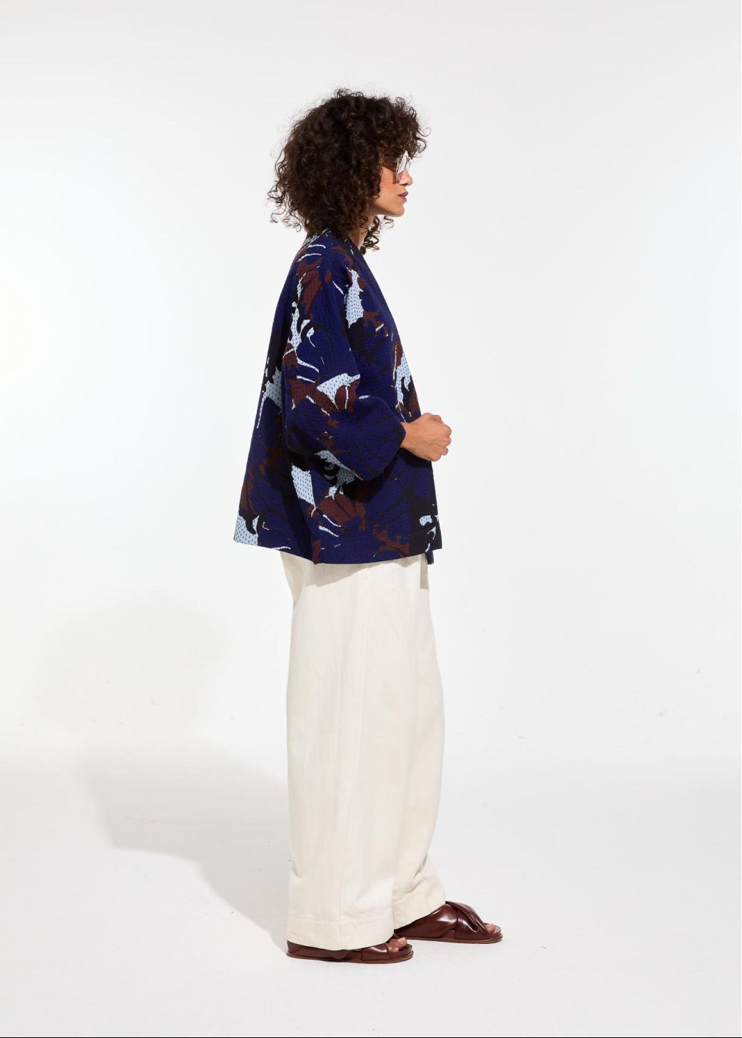Ada Pavot Jacket, Blue - mapoesie
