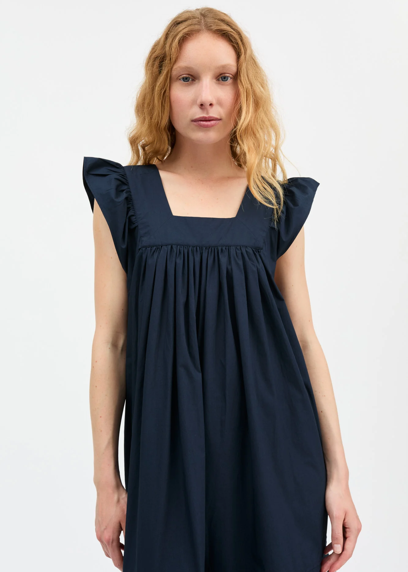 Alina Dress, Dark Navy - Skall