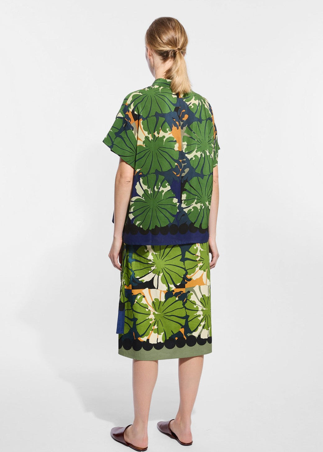 Andrew Poppy Shirt, Green - mapoesie