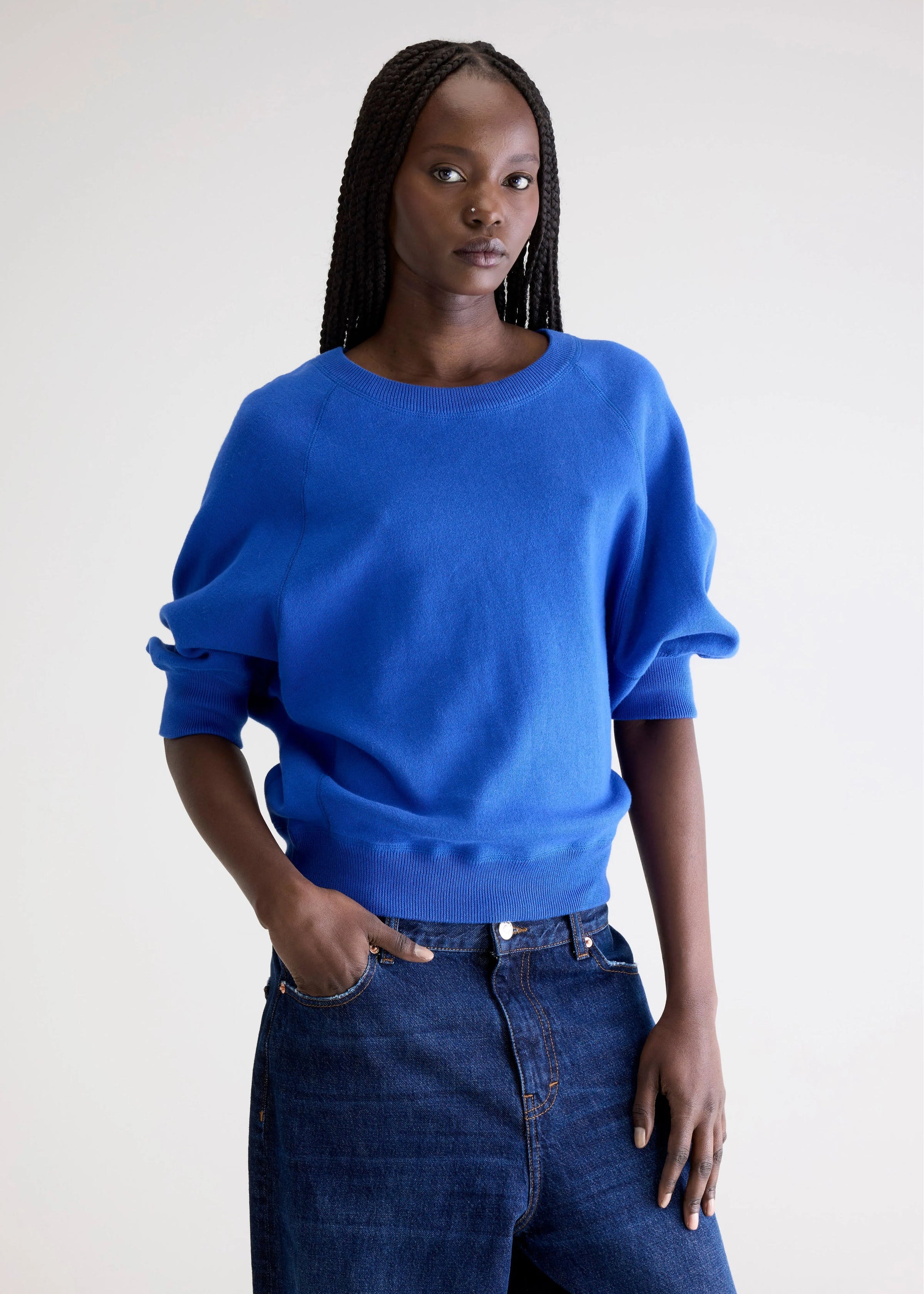 Anglet Crewneck Sweater, Laruzi ~ Bellerose