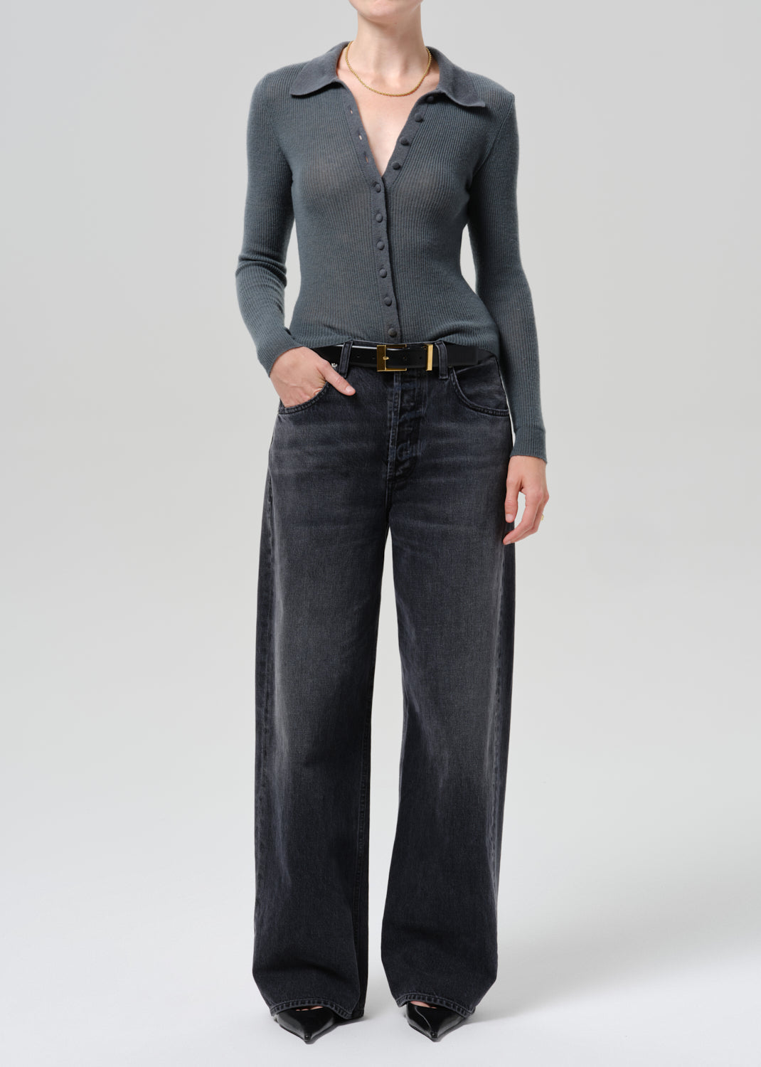 Ayla Baggy, Vintage Black ~ Citizens of Humanity