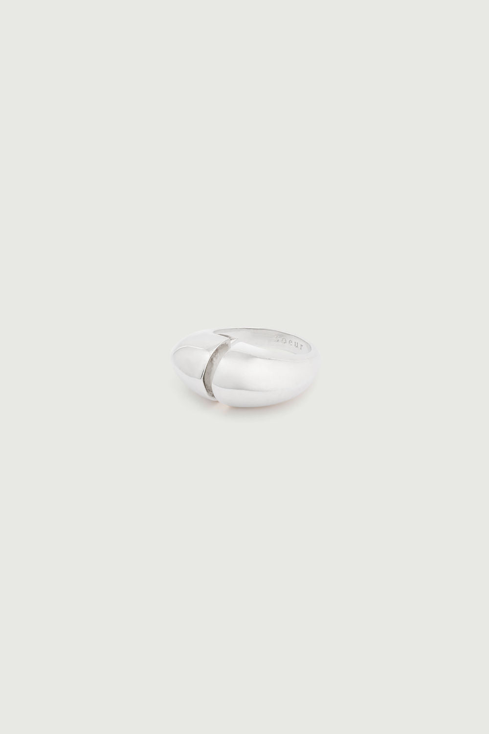 Moon Ring, Silver