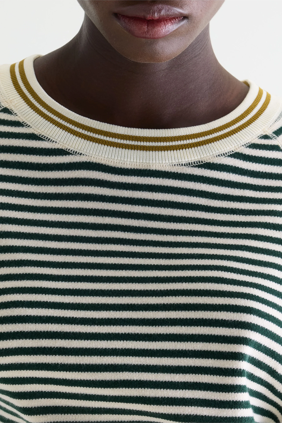 Anglet Crewneck Sweater, Stripe ~ Bellerose