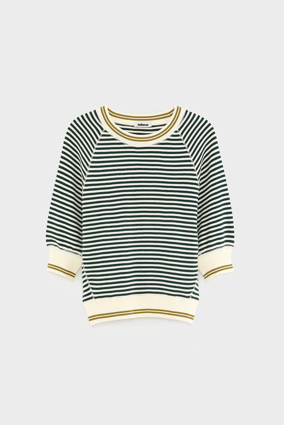 Anglet Crewneck Sweater, Stripe ~ Bellerose