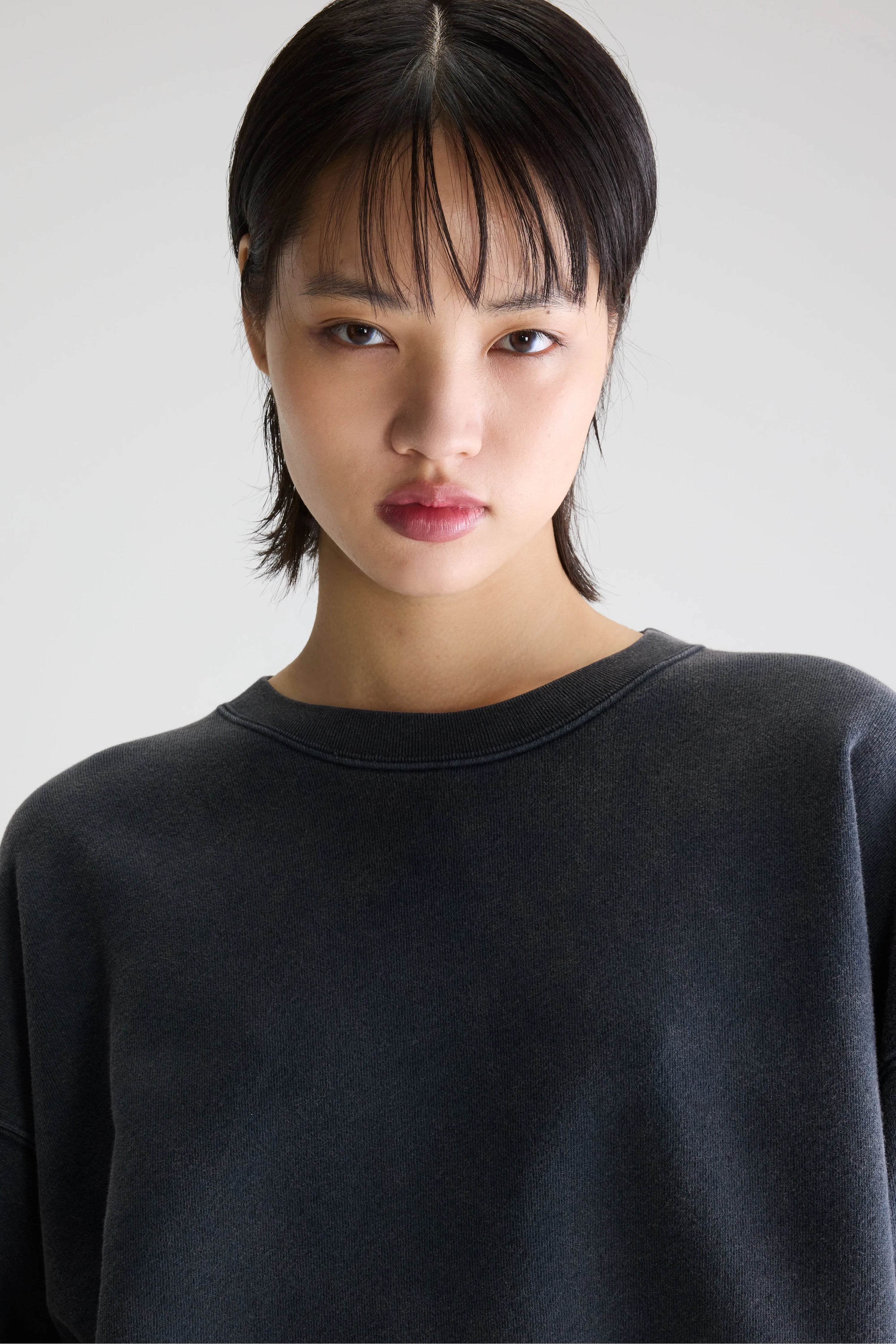 Vicske Crewneck Sweatshirt, Meteorite ~ Bellerose