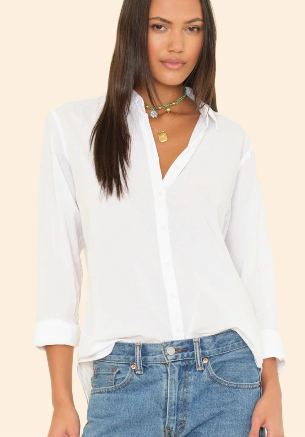 Beau Shirt - White ~ Xirena