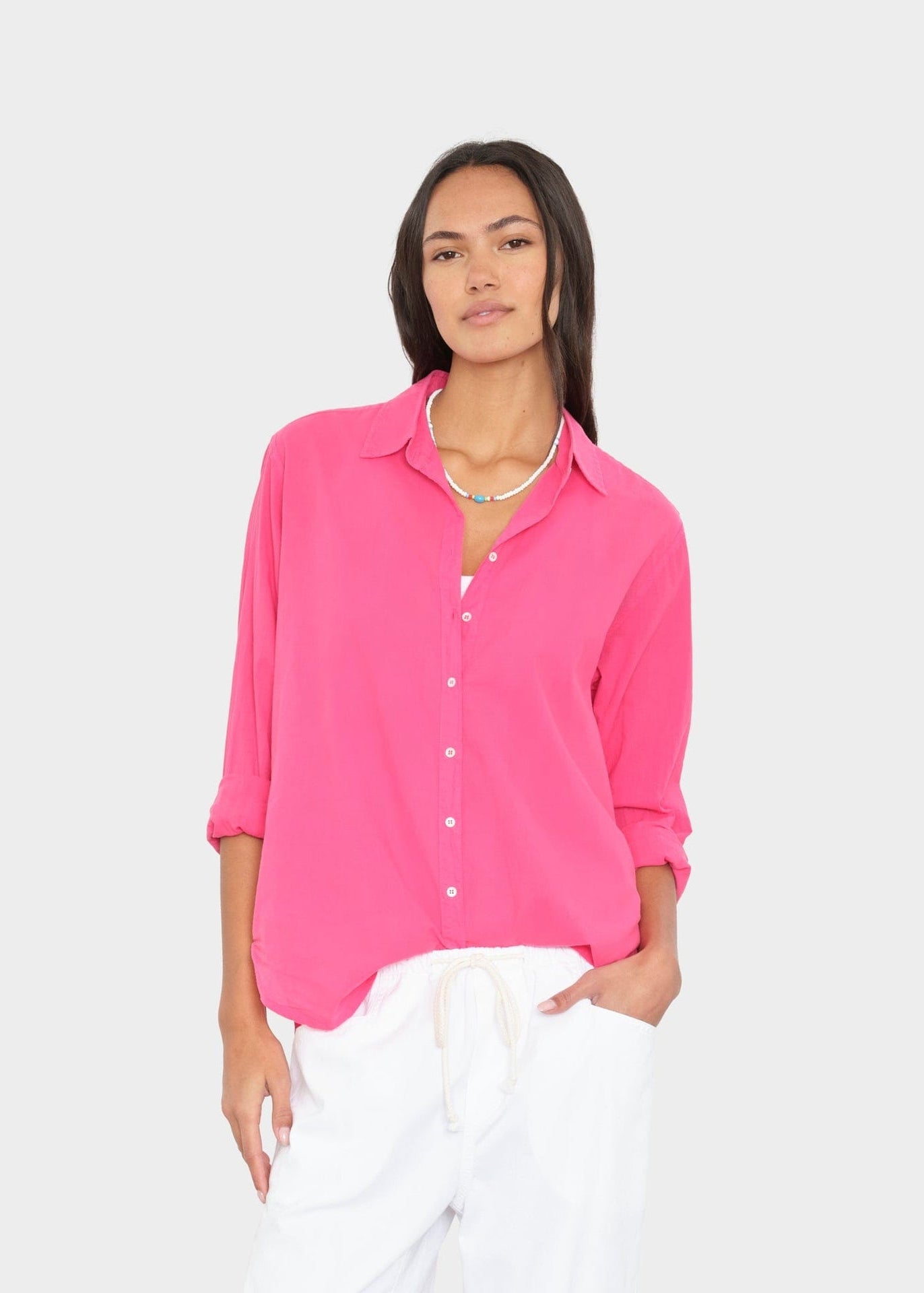Beau Shirt, Fuchsia Pink ~ Xirena