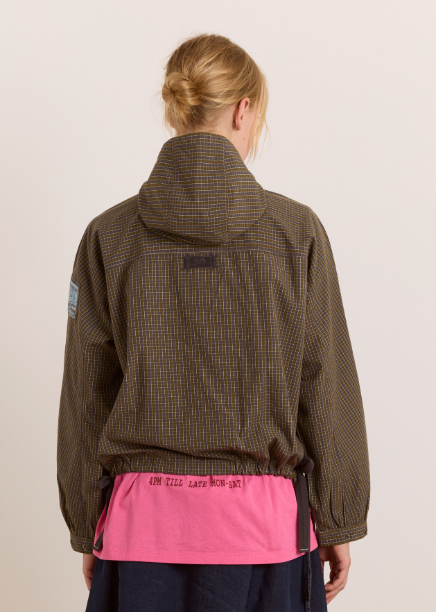 Blake Hooded Top, Orion ~ Damson Madder