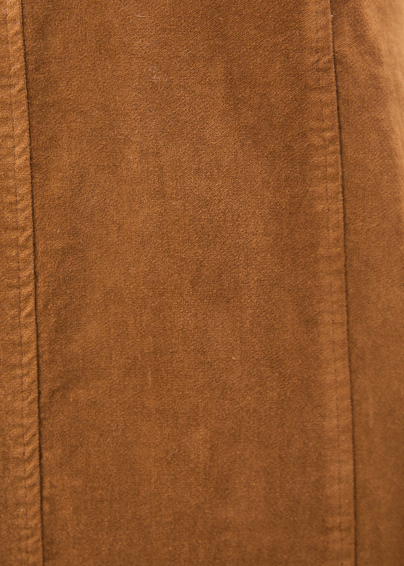 Camel barrel 7/8 corduroy pants ~ humility