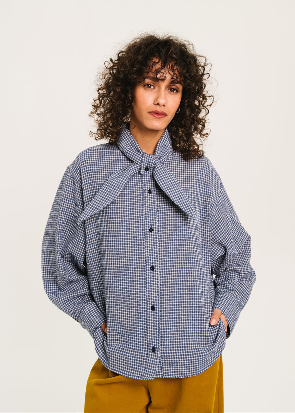 Charlie Scarf Shirt, Mike ~ sacrecoeur