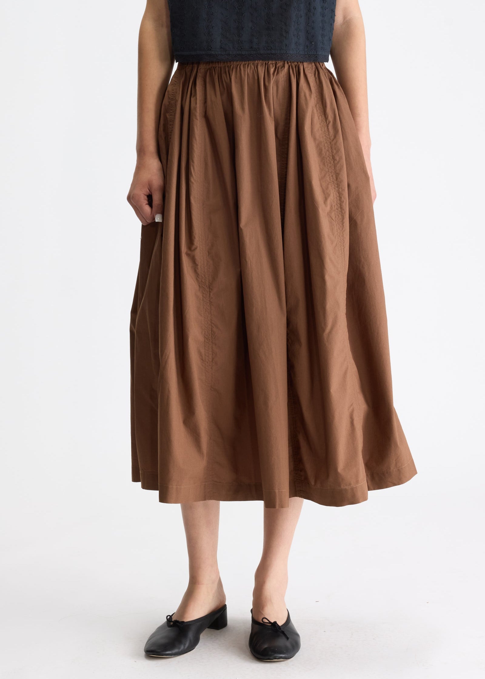 Cinley Skirt, Chocolate ~ Bellerose