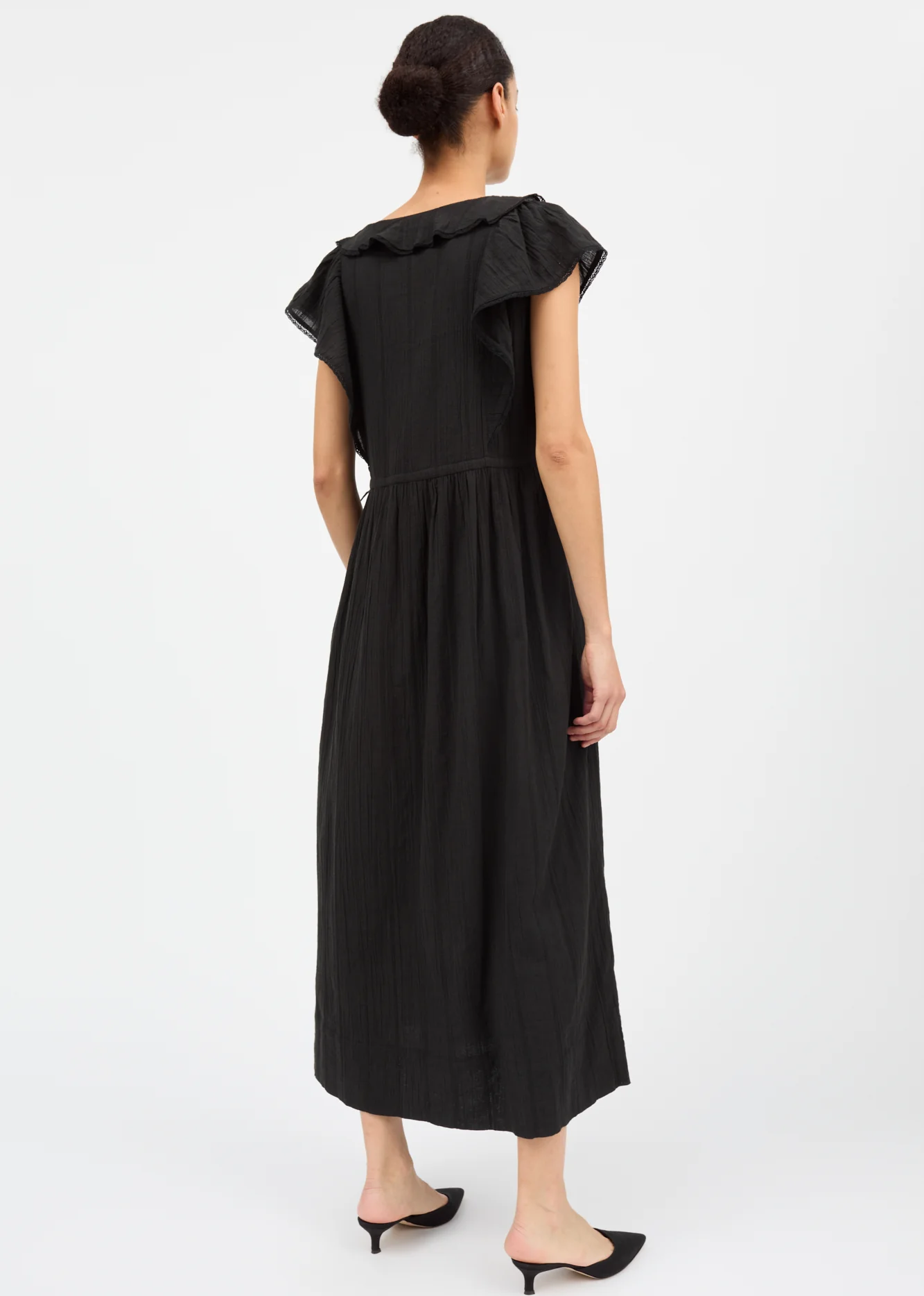 Clea Dress, Black ~ Skall