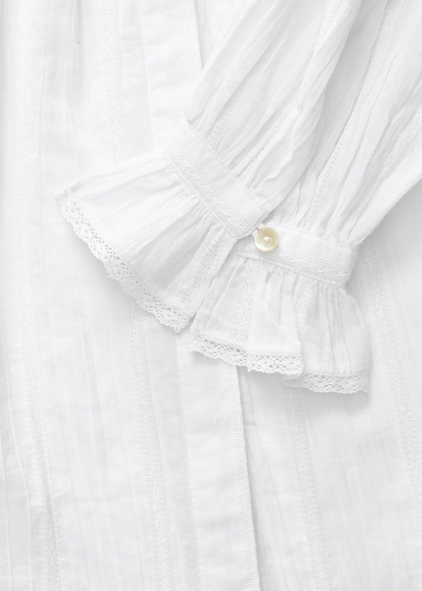 Clea Shirt, White - Skall