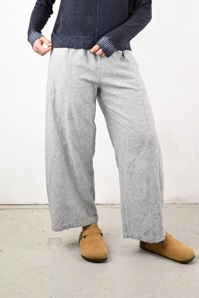 Barrel Crop Pant, Crosshatch