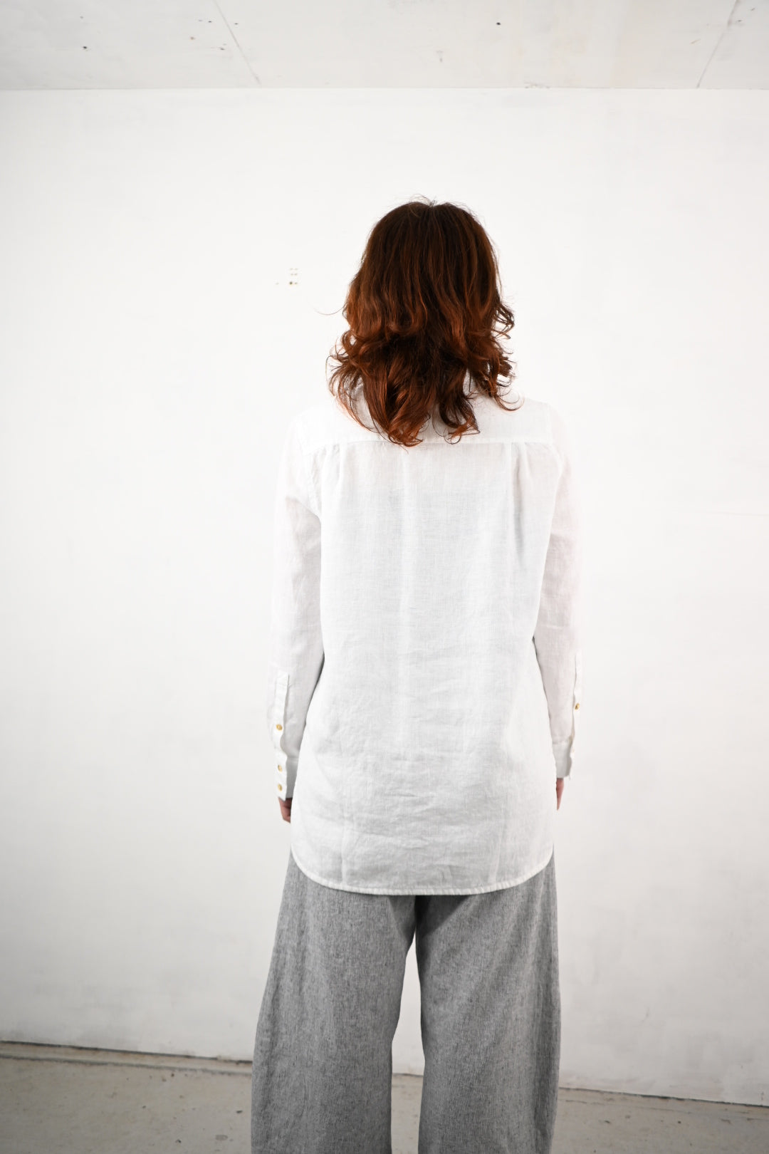 Kyoto Linen Shirt, White