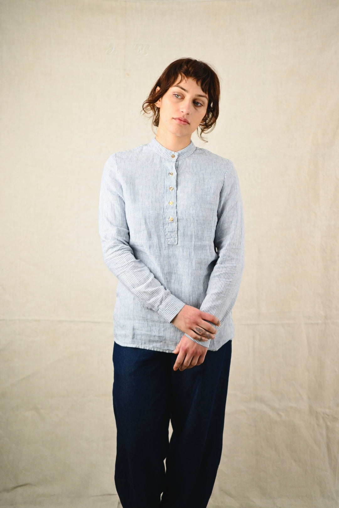 Toby Stripe Linen Shirt