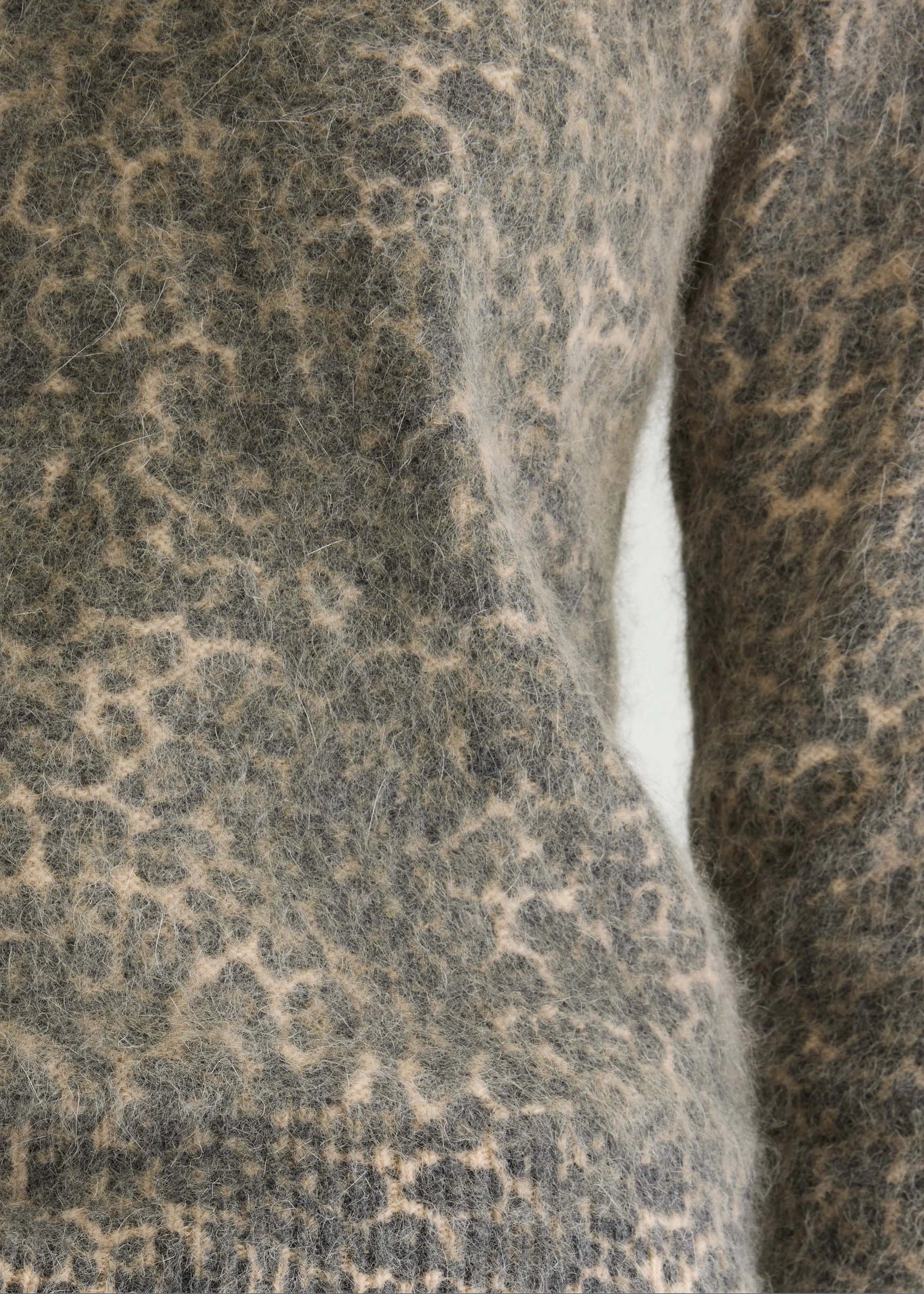 Datti Angora-Blend Sweater, Leopard ~ Bellerose