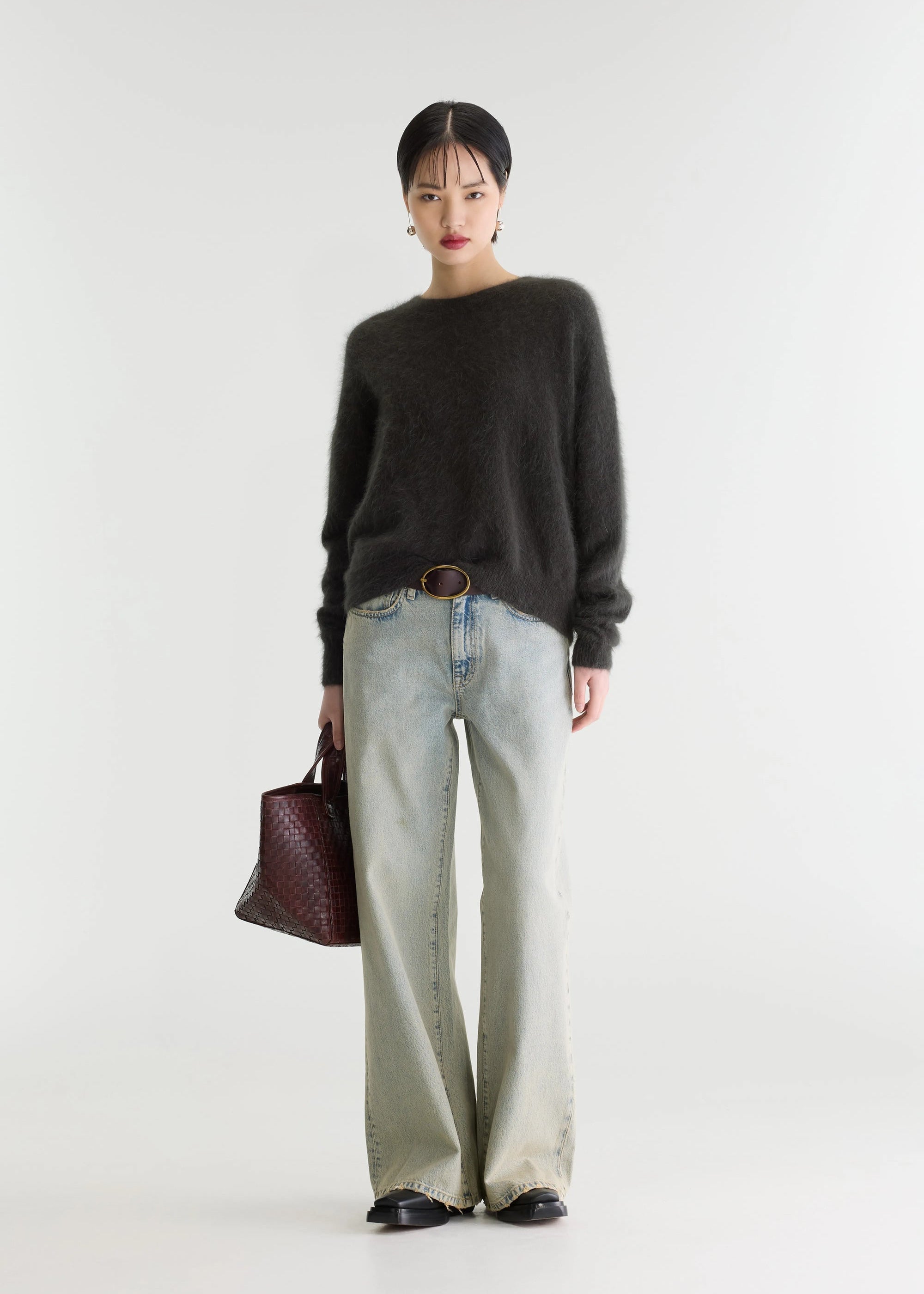 Datus Angora-Blend Sweater, Pirate ~ Bellerose