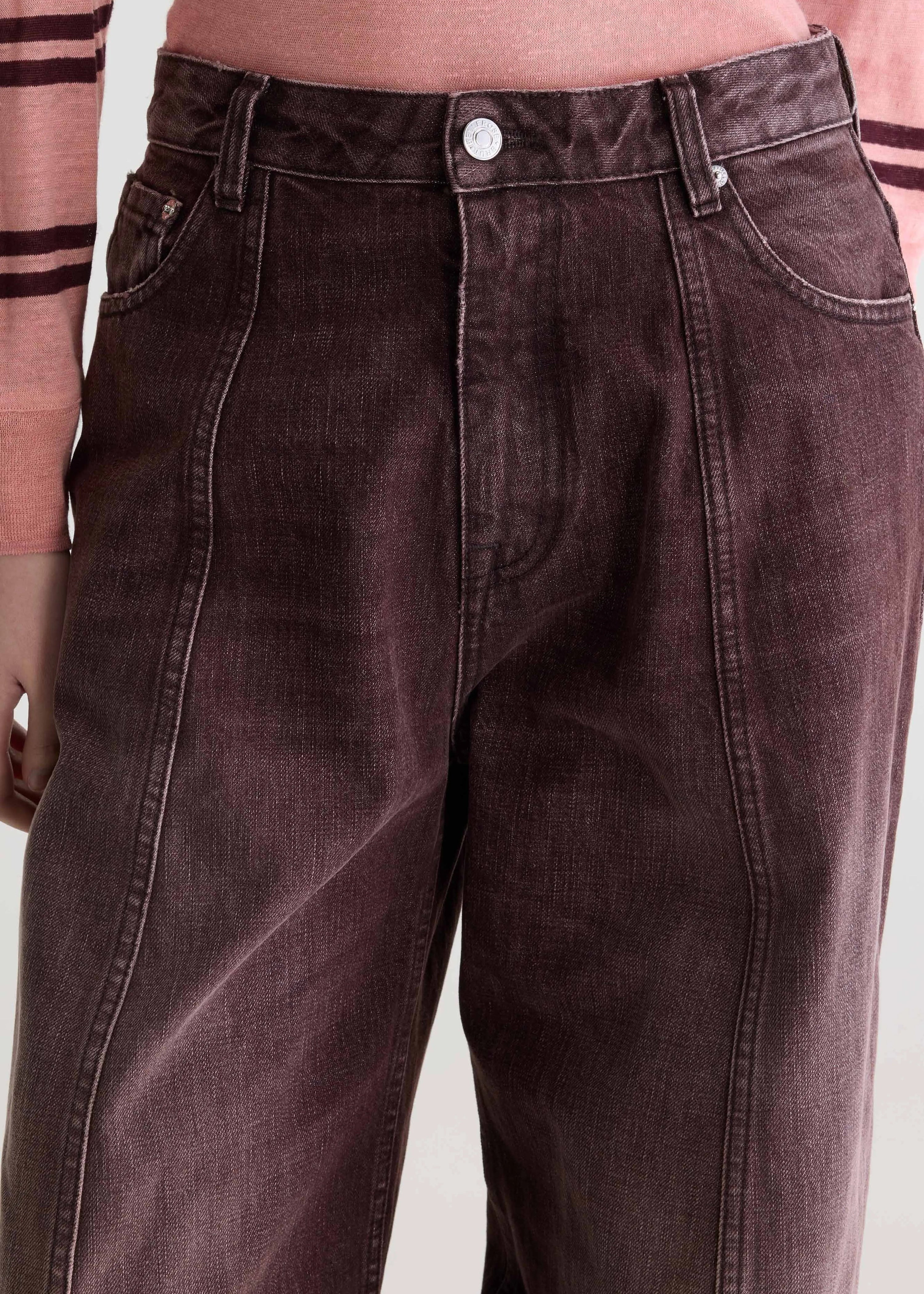 Denim N. 83, Used Burgundy ~ Bellerose