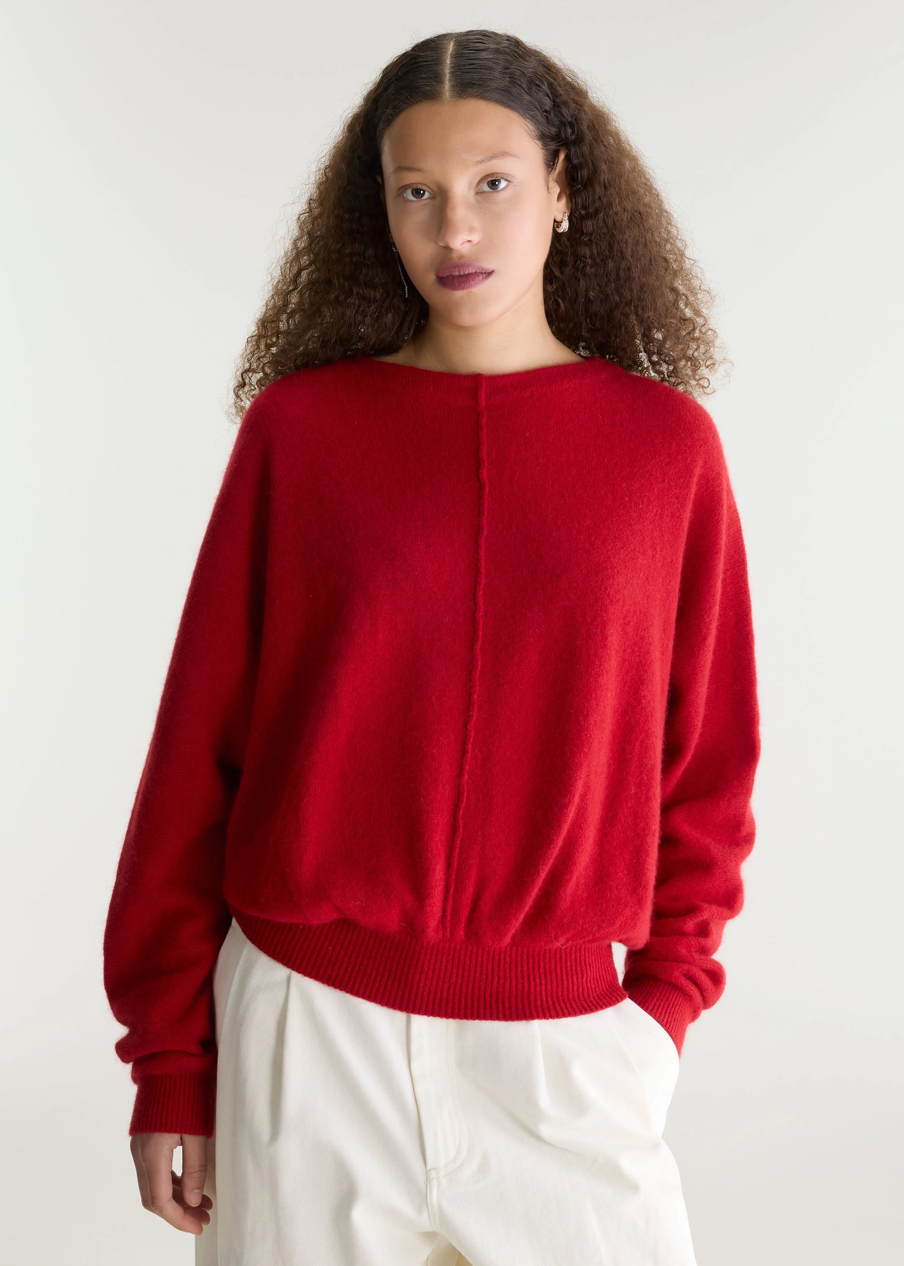 Derny Sweater, Scarlet ~ Bellerose