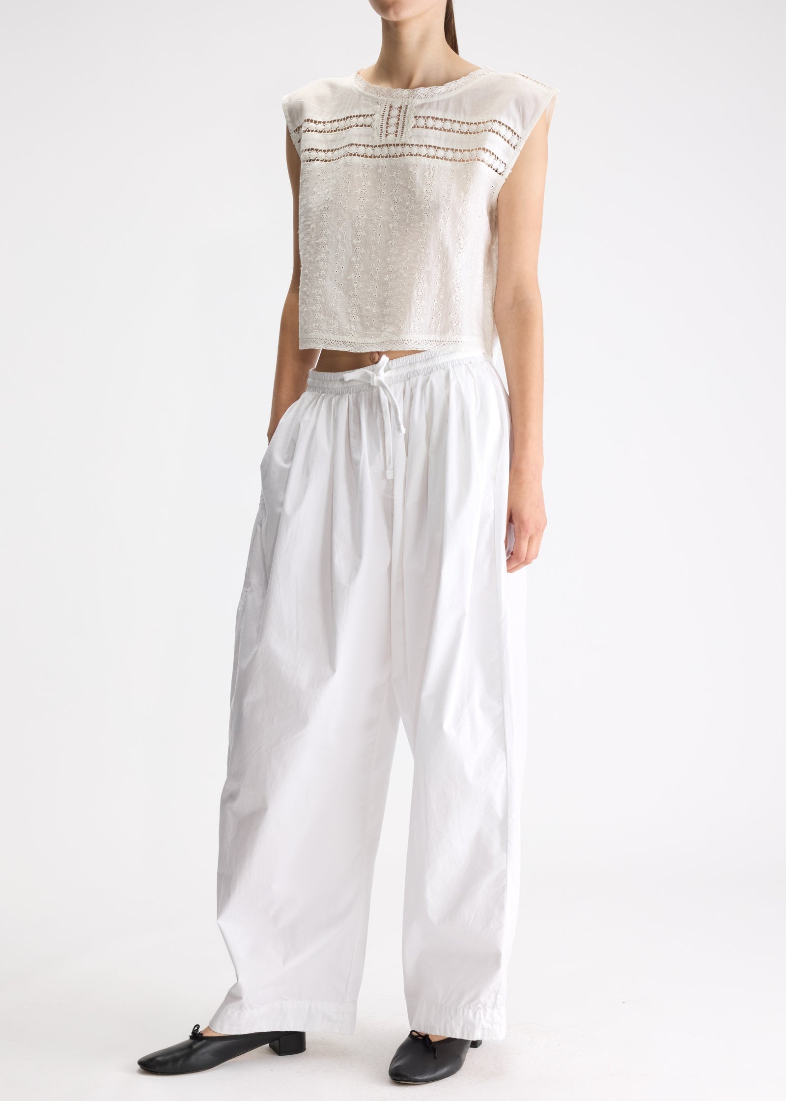 Donna Top, White ~ Bellerose