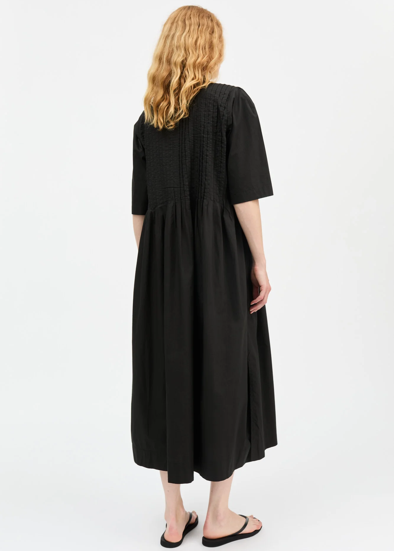 Dot Shirtdress, Black ~ Skall