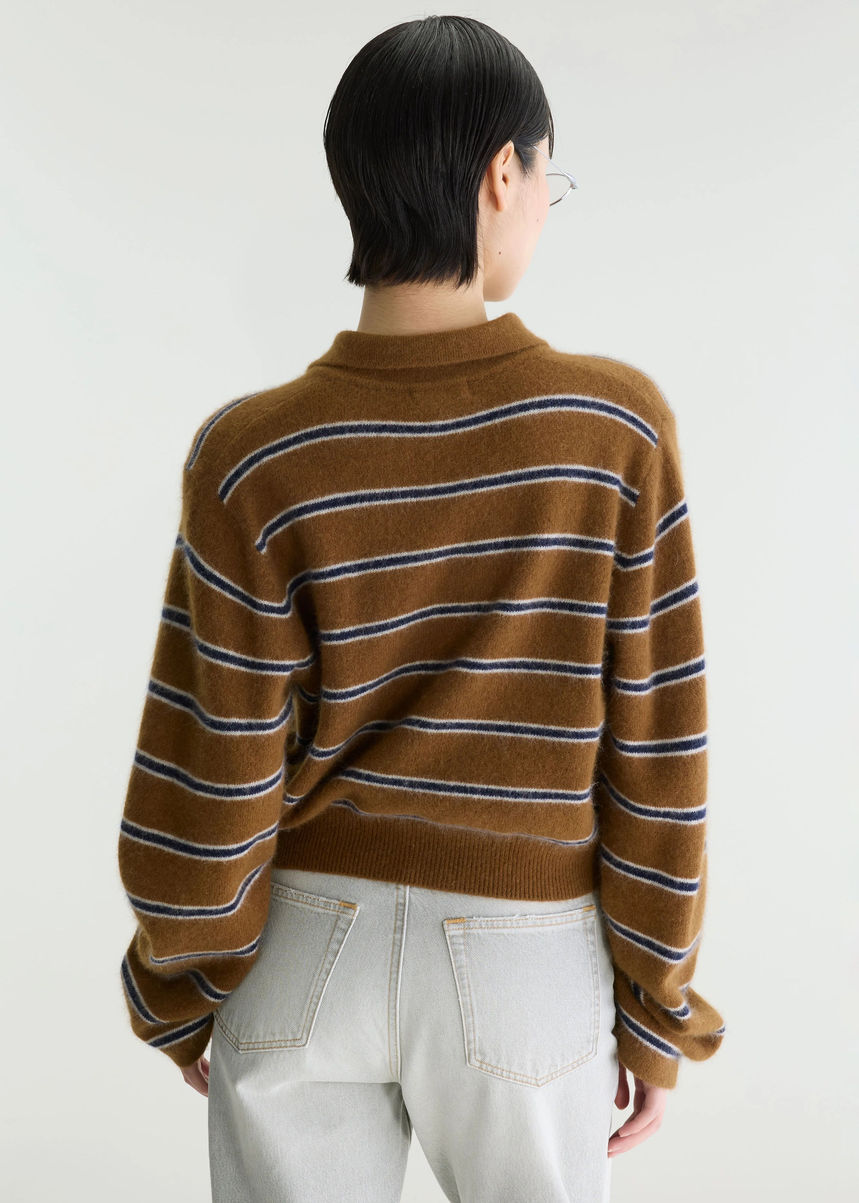 Dussyr Knit Sweater, Stripe E ~ Bellerose