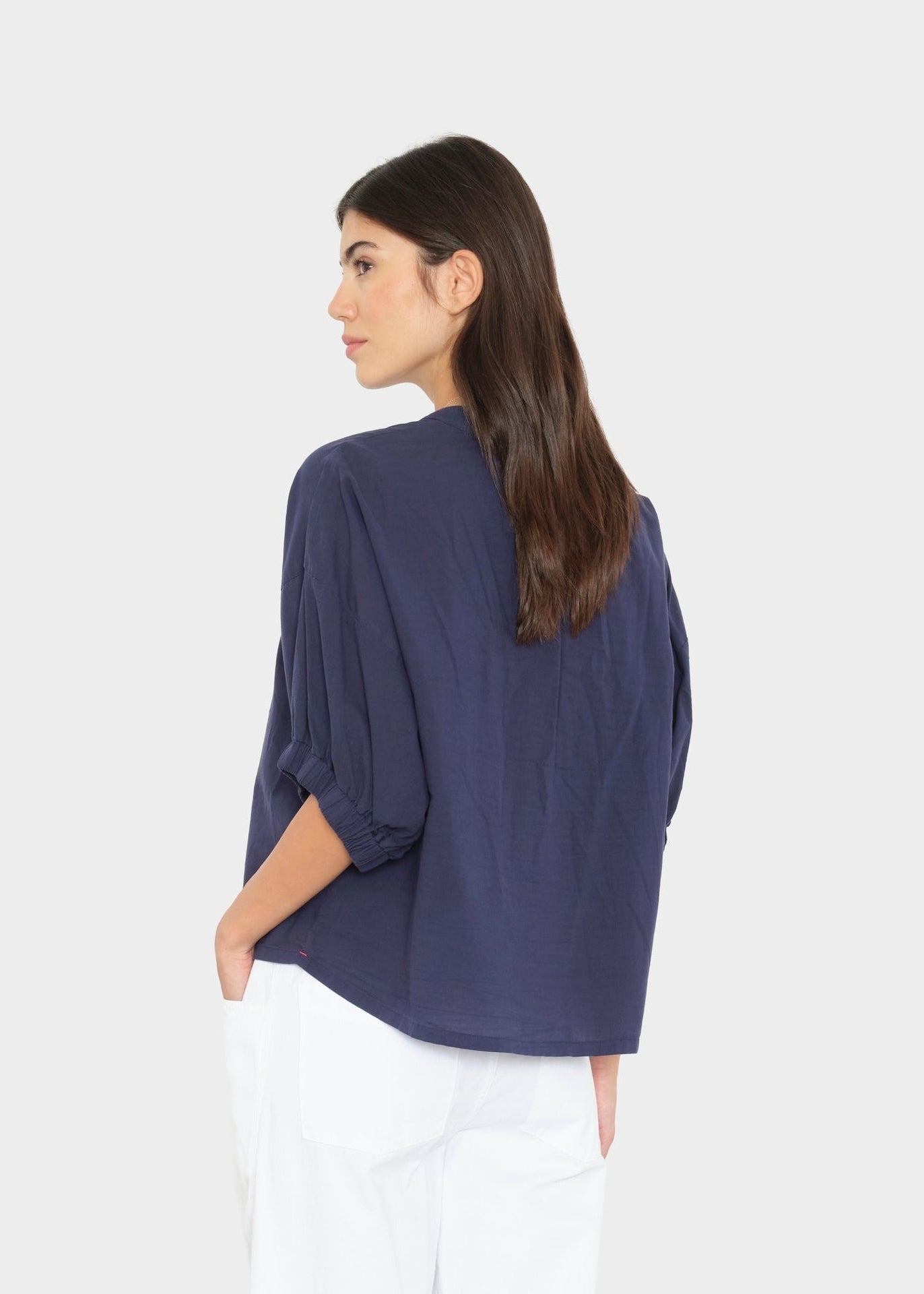 Dutch Shirt, Navy ~ Xirena
