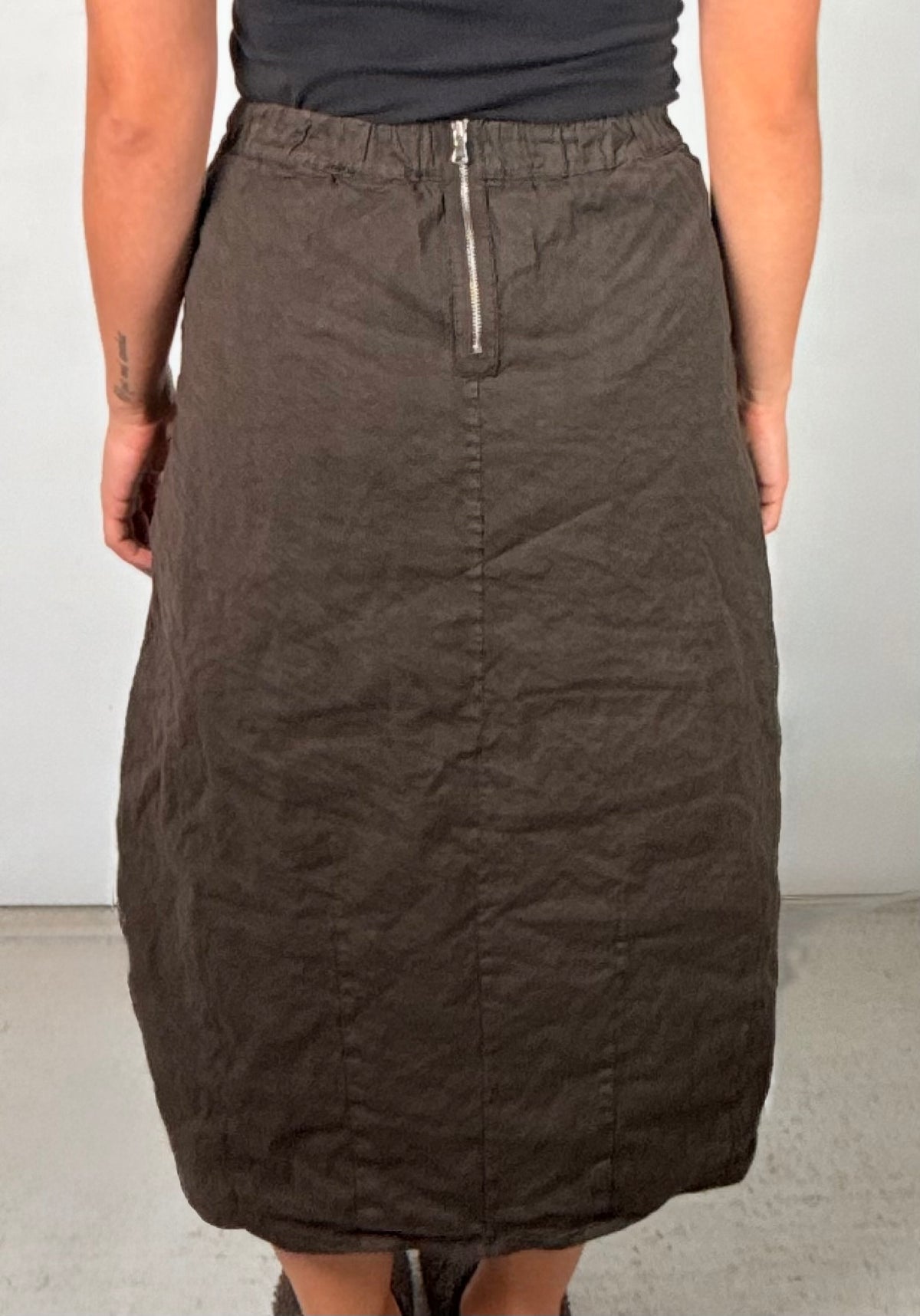 Hannoh Wessel - Skirt Juliette 333, Sepia