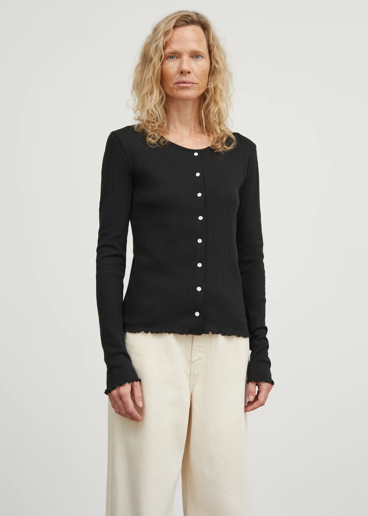 Edie Cardigan, Brown - Skall