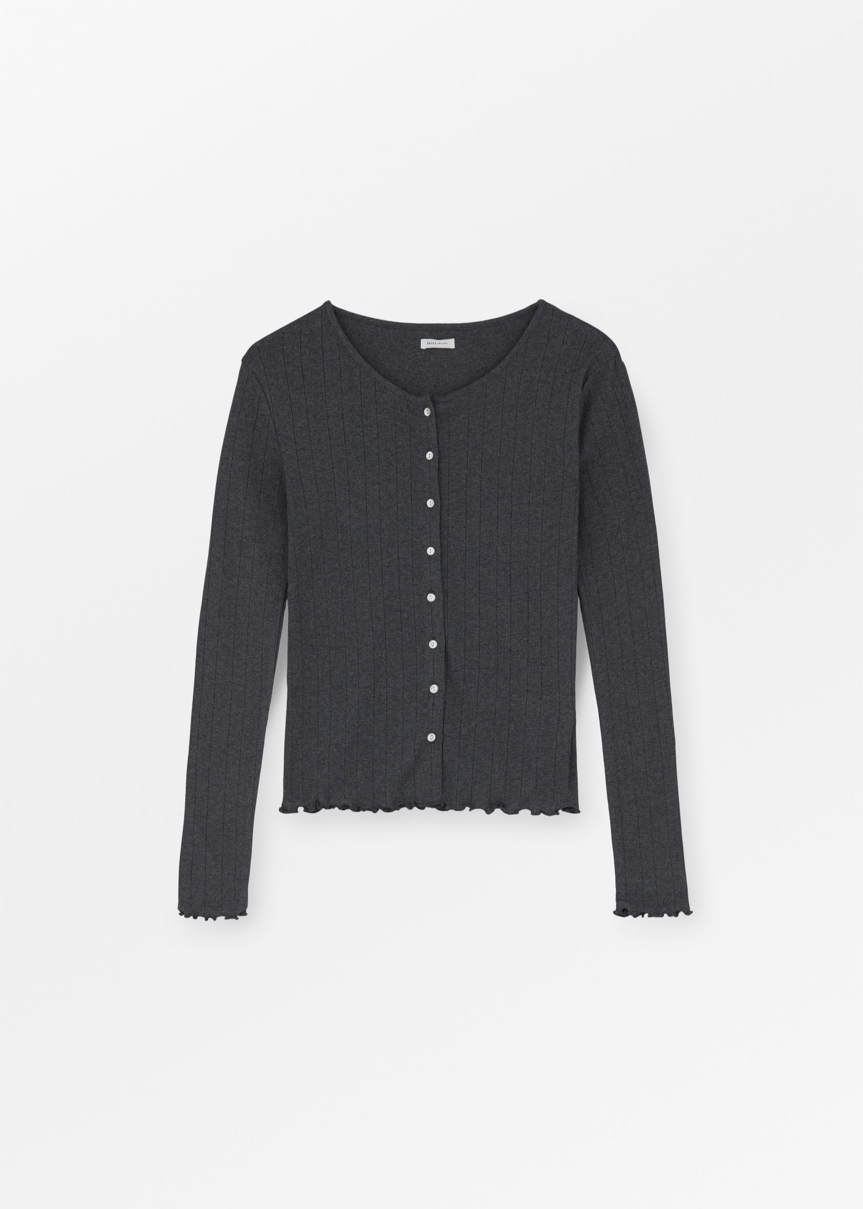 Edie Cardigan - Dark grey melange