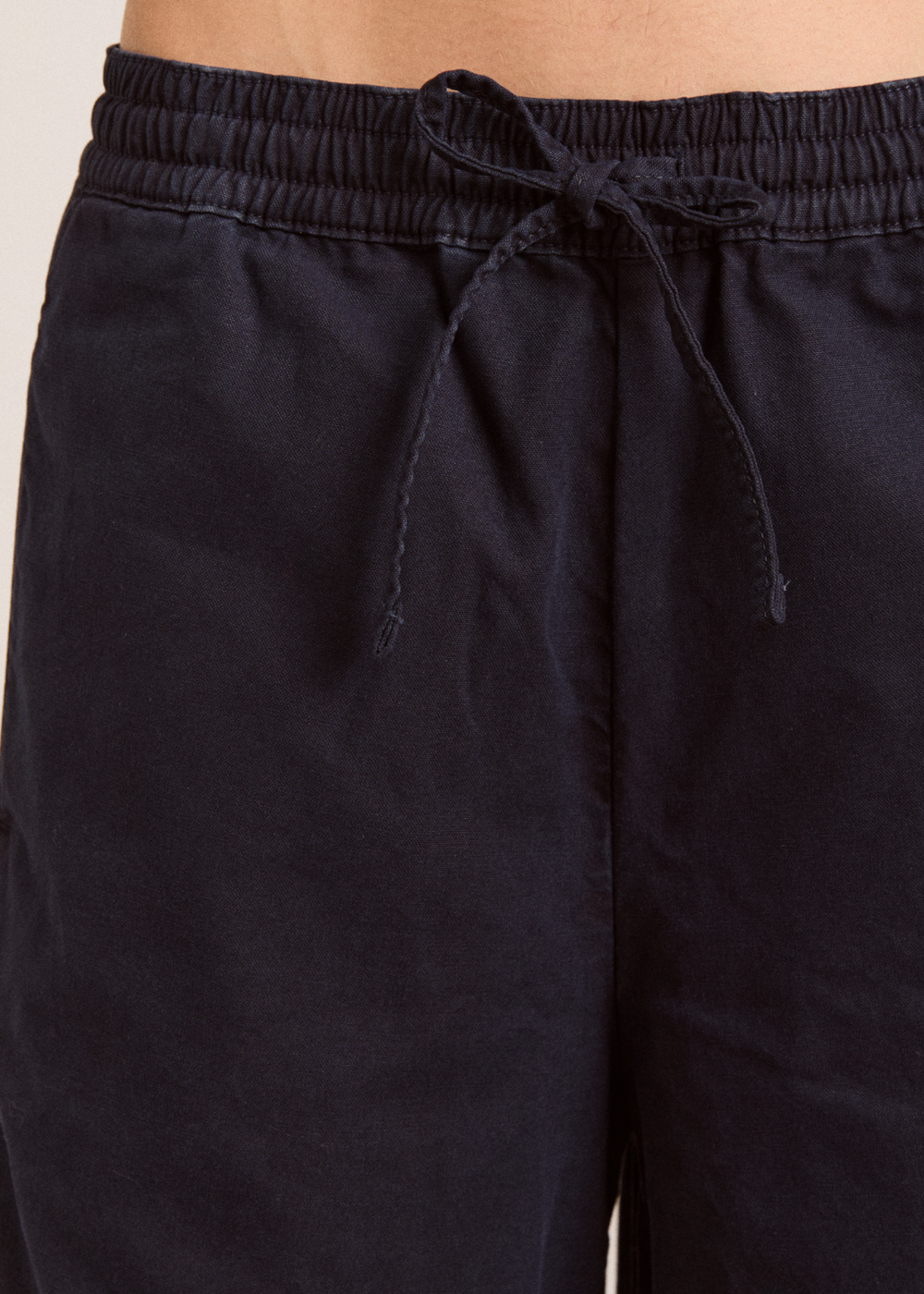 Felix Twill Trouser, Navy ~ Damson Madder