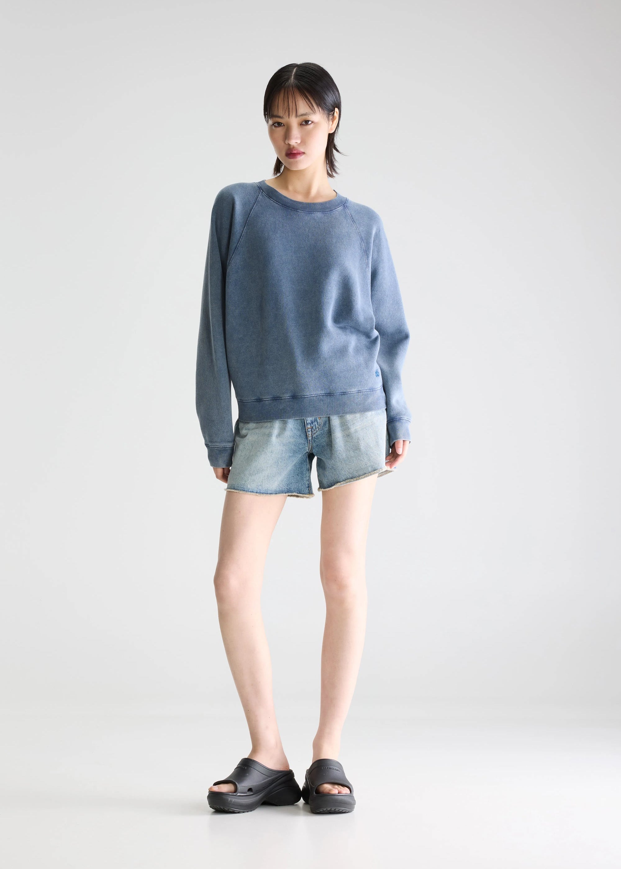 Fella Relaxed Sweatshirt, Blues ~ Bellerose