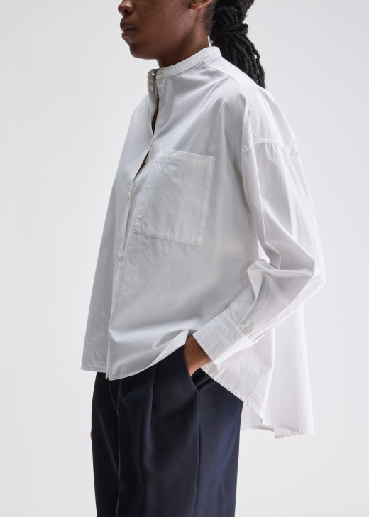 Gorky Poplin Shirt, White ~ Bellerose
