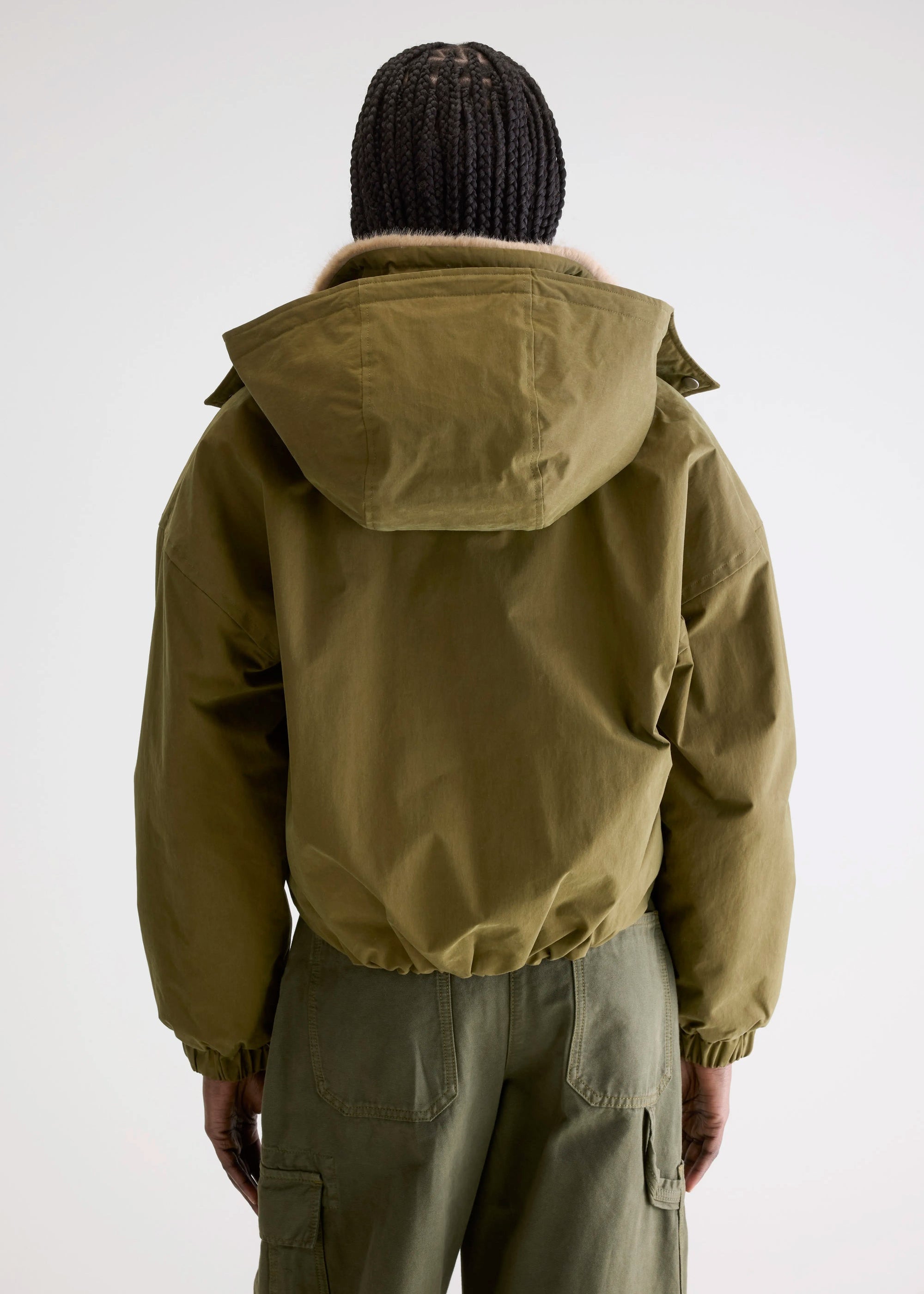 Herna Cropped Jacket, Military ~ Bellerose