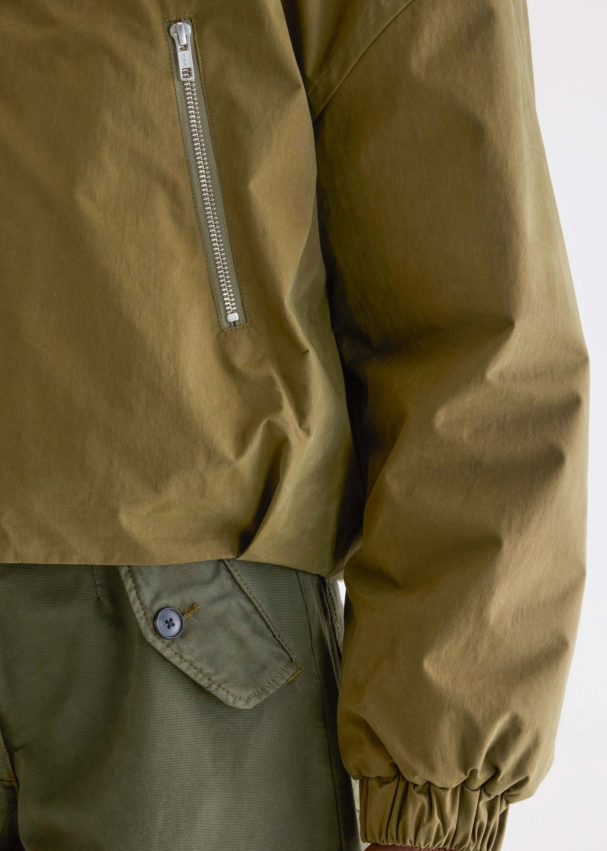 Herna Cropped Jacket, Military ~ Bellerose