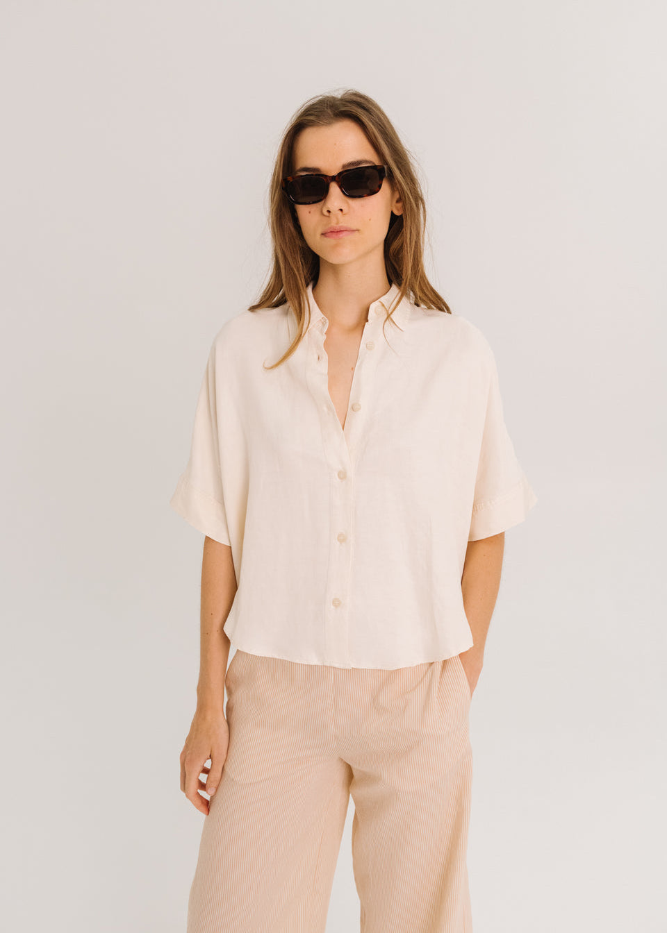 Ines Shirt, Sand - Sacrecoeur