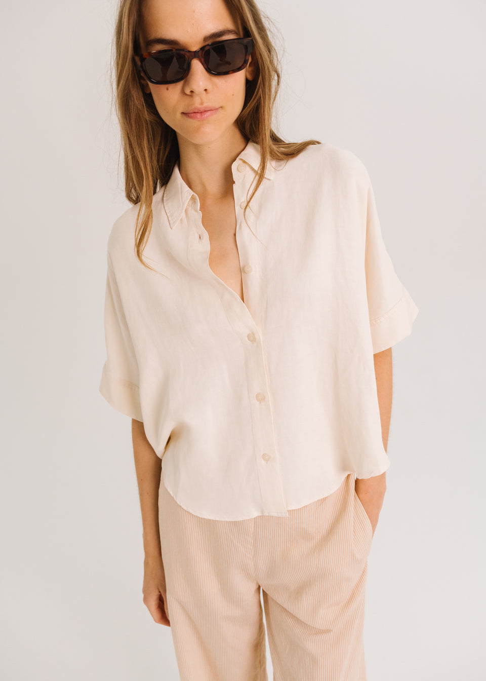 Ines Shirt, Sand - Sacrecoeur