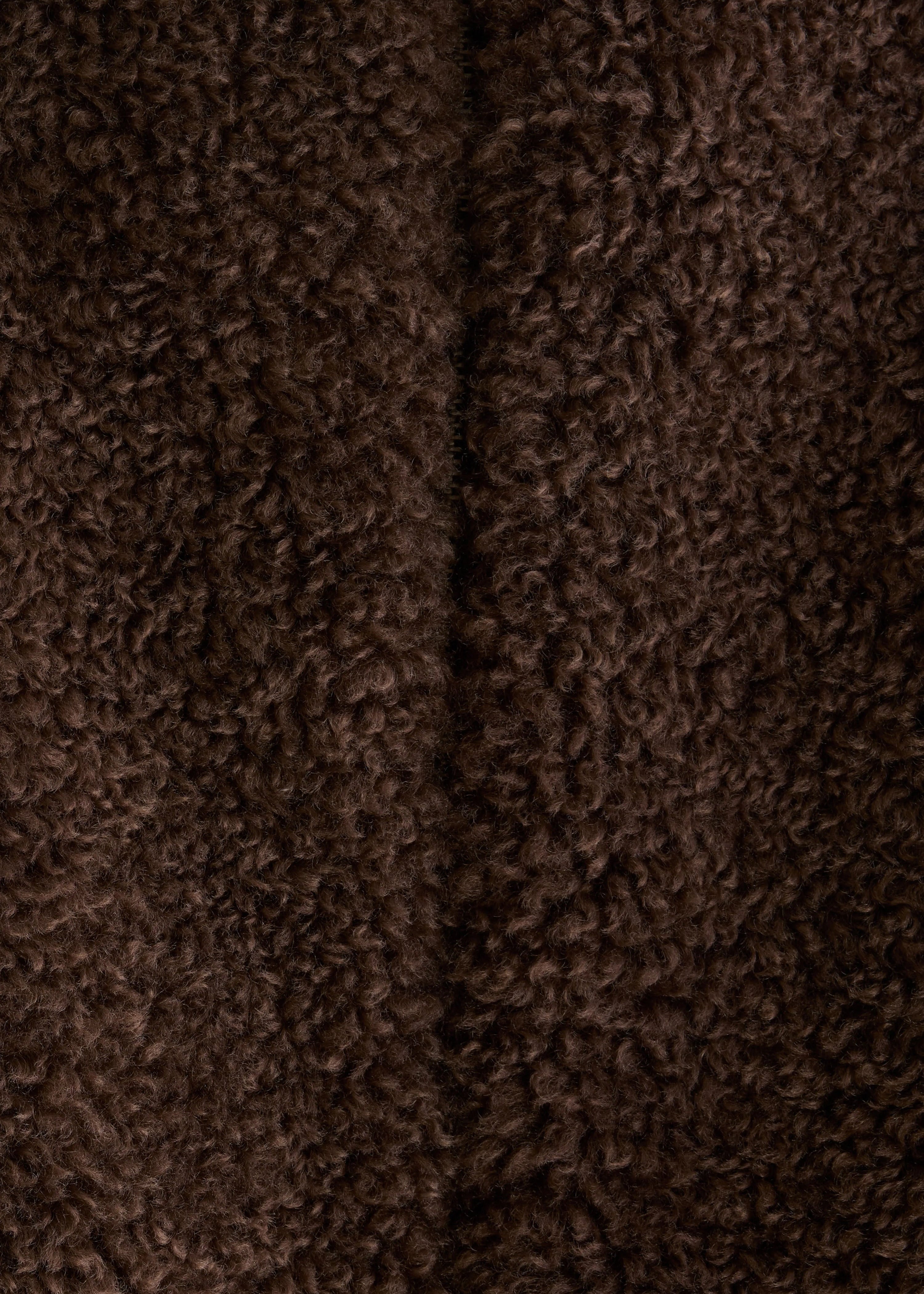 Jallis Faux-Fur Jacket, Dark Roast ~ Bellerose