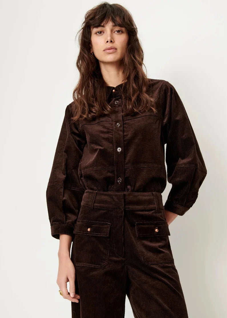 Leotown Overshirt, Coffea ~ Sessun