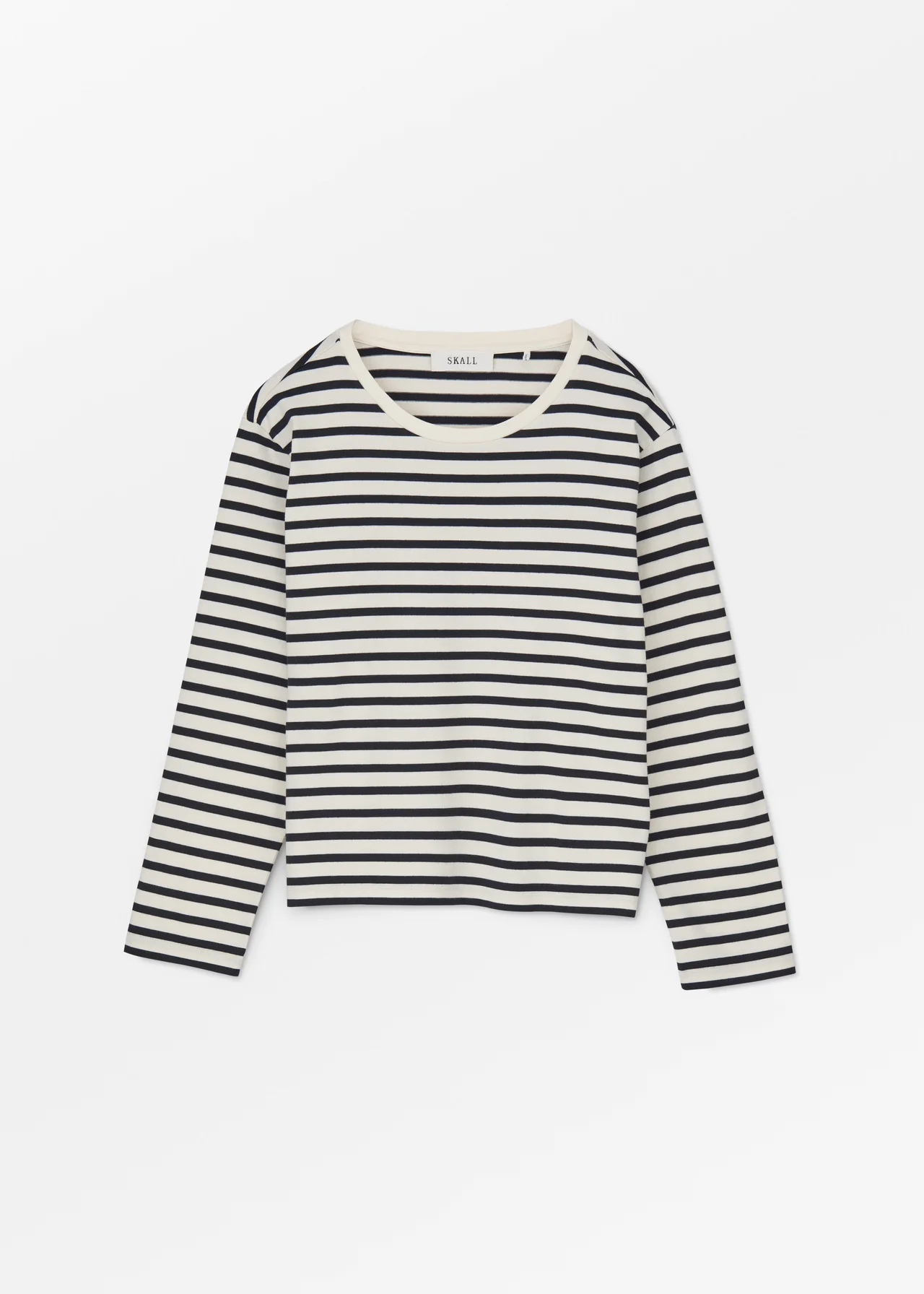 Loui Oversized Blouse. Black/White Stripe - Skall
