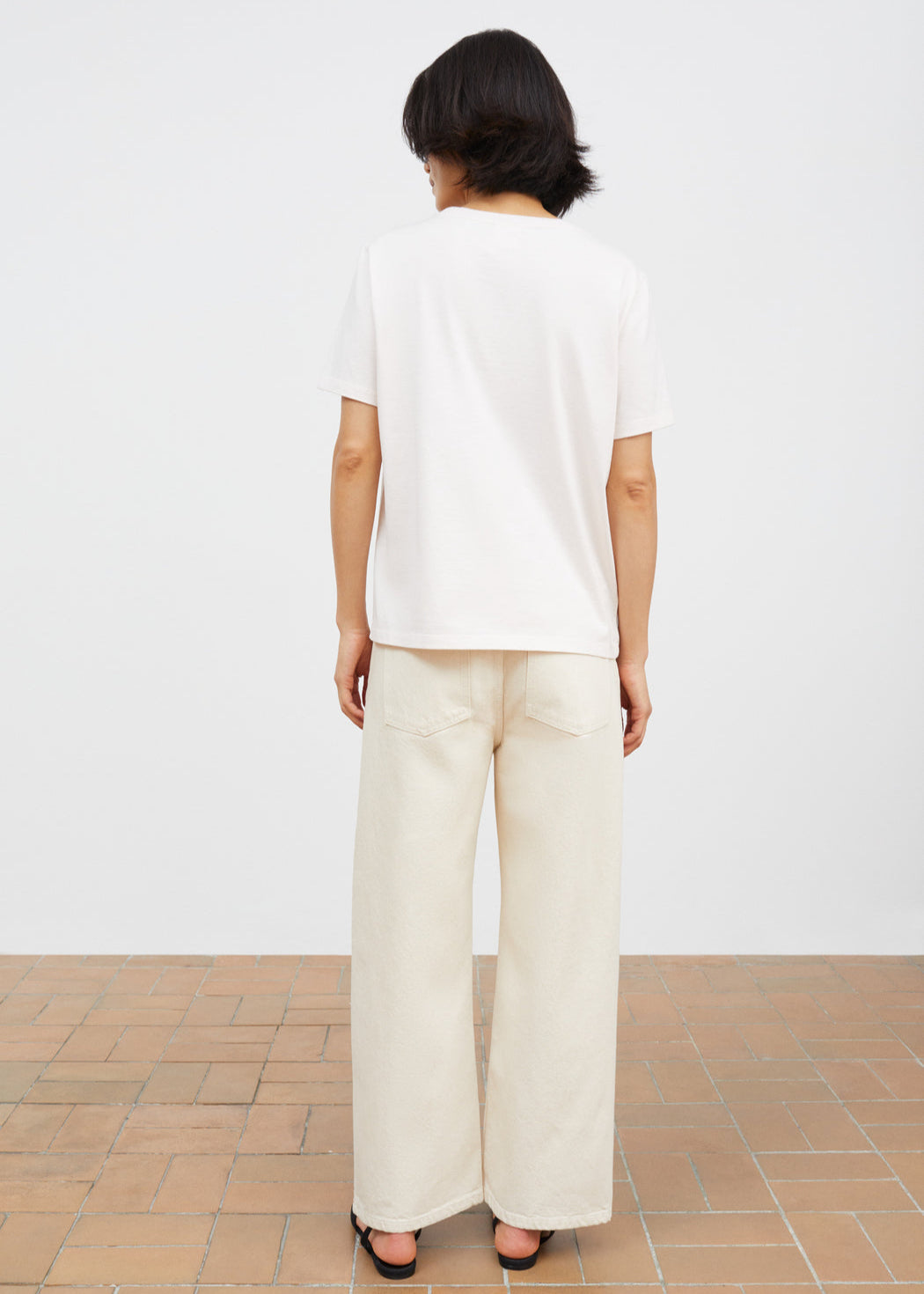 Loui Regular Tee, Pale Pink - Skall