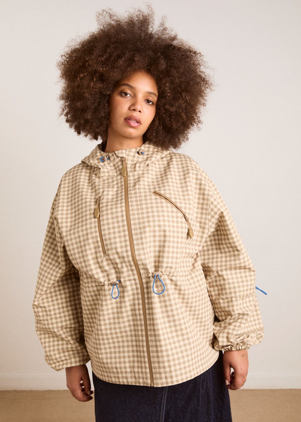 Matilda Raincoat, Brown ~ Damson Madder