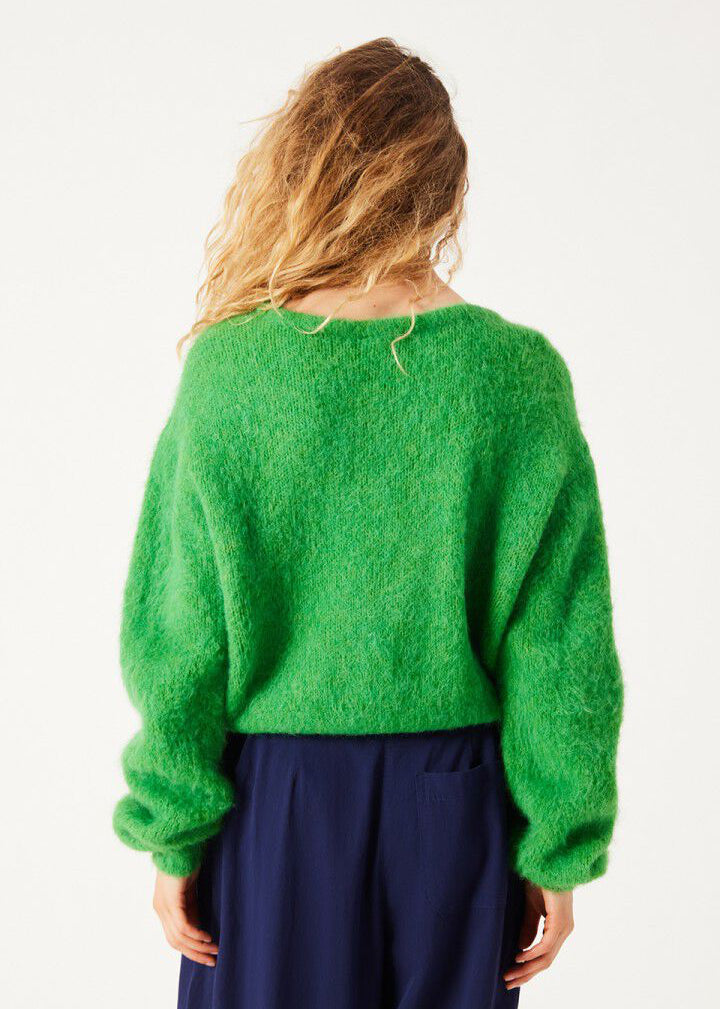 Niby Jumper, Mottled Coriander ~ American Vintage