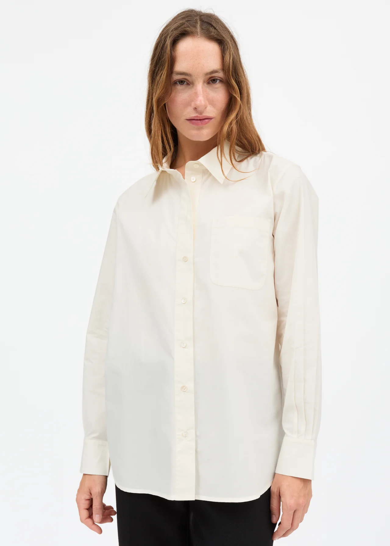 Nicci Shirt, Cream - Skall