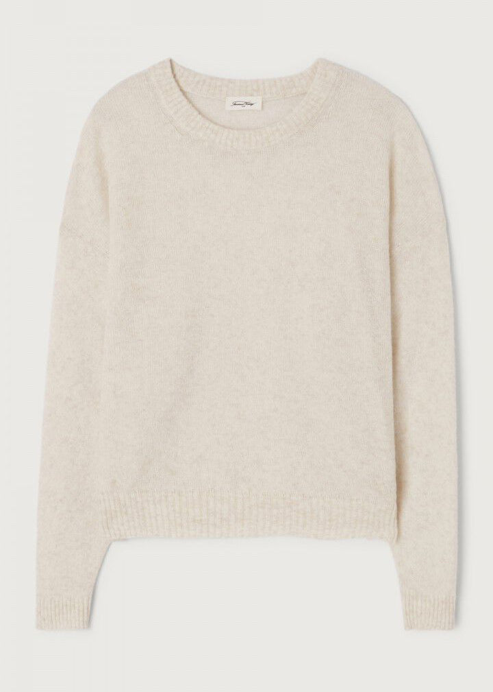 Ouity Sweater, Mastic Melange ~ American Vintage